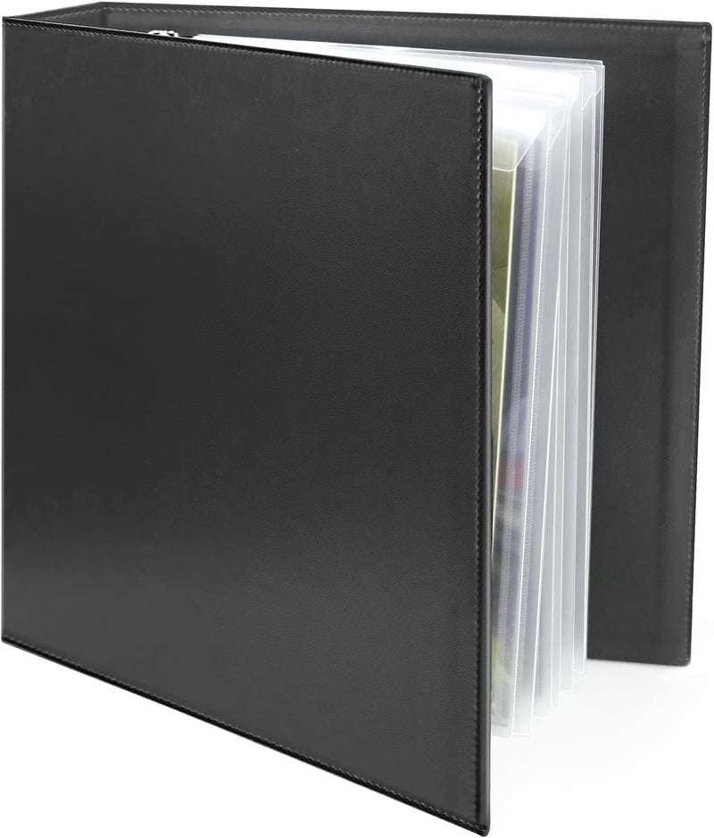 tutata Comic Book Storage Album, Comic Book Binder - for Current, Silver Age, Regular Comics Bagged and Boarded, Binder with 12 Super Heavyweight Sleeves, Acid-Free, Gift for Comic Collectors - Image 3