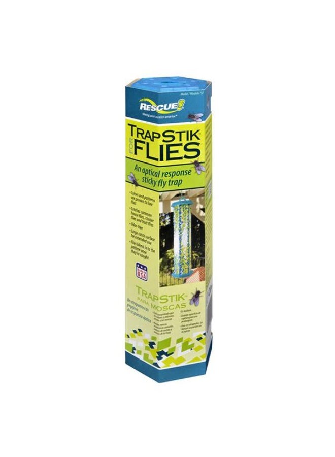 RESCUE TrapStik Optical Response Sticky Fly Trap Green and Blue - Image 2