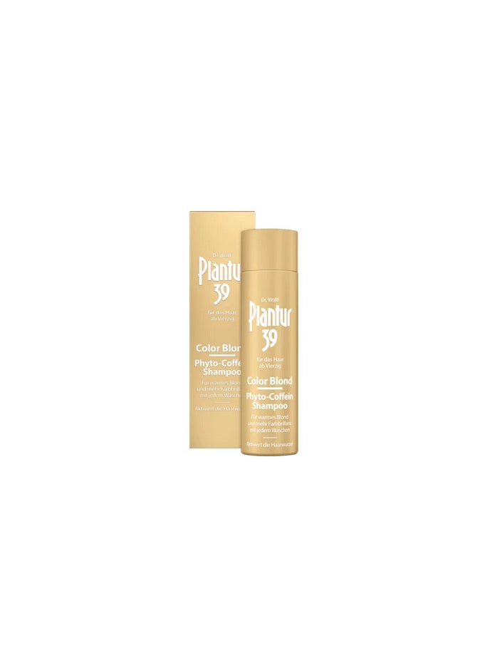 Plantur - Plantur Color Blond Phyto Coffein Shampoo 250ml - Image 1