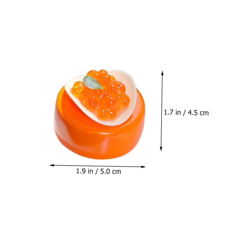 6pcs Lifelike Artificial Cake Simulation Desserts Realistic Food Models for Wedding Party Photography Props and Home Decoration Display - Image 3
