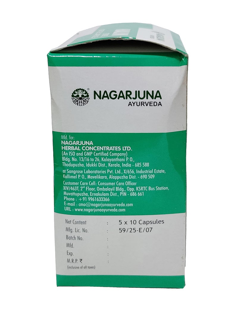 NAGARJUNA Halin Drops (Soft Gel Capsule), 50 Count - Image 3