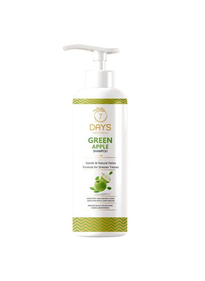 7 Days Green Apple Fresh Daily Purifying Shampoo Shine & Gloss Shampoo For Glossy Healthy Hair 200Ml  - Image 2