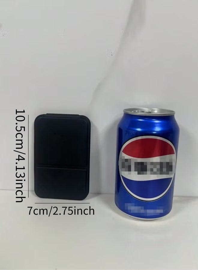 يوكانبي مرآة جيب محمولة قابلة للطي، مرآة مكياج مدمجة لتعديل الإطلالة بسرعة أثناء التنقل - Image 2