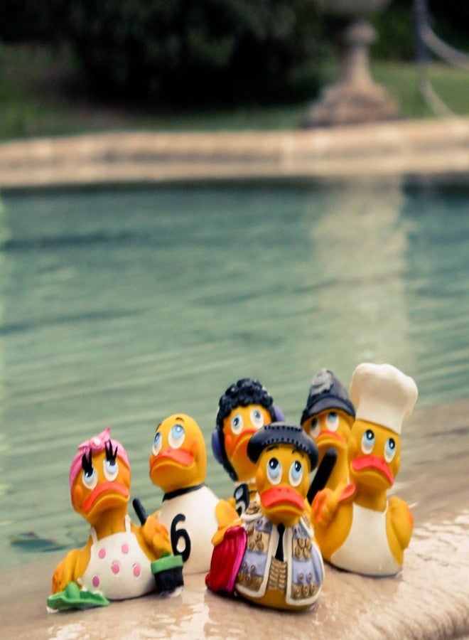 LANCO Row Boat Rubber Duck Bath Toy | All Natural, Organic, Eco Friendly, Squeaker | Imported from Barcelona, Spain - Image 4
