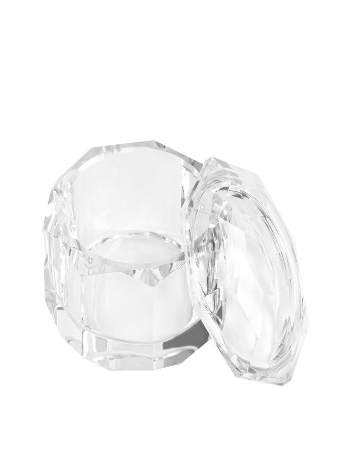 kitCom Jar of Crystal Jewelry with Lid, Crystal Wedding Candy Buffet Jar, Home Decoration Party Cotton Swab Storage, Office Birthday Gift (2lb) - Image 1