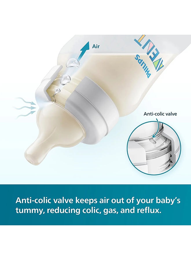 Philips Avent Anti Colic Feeding Bottle For Babies 1+ Month | 260ml | Pack of 1 | BPA Free |Newborn Flow Rate | Secure Latch| SCY103/10 - Image 3