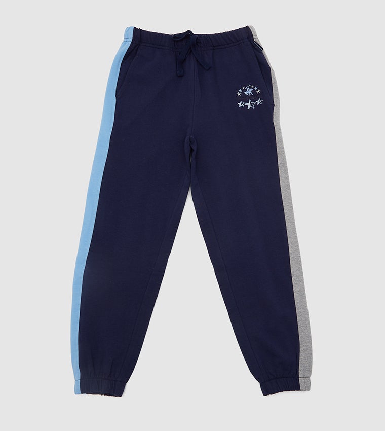Beverly Hills Polo Club Color Block Regular Fit Joggers