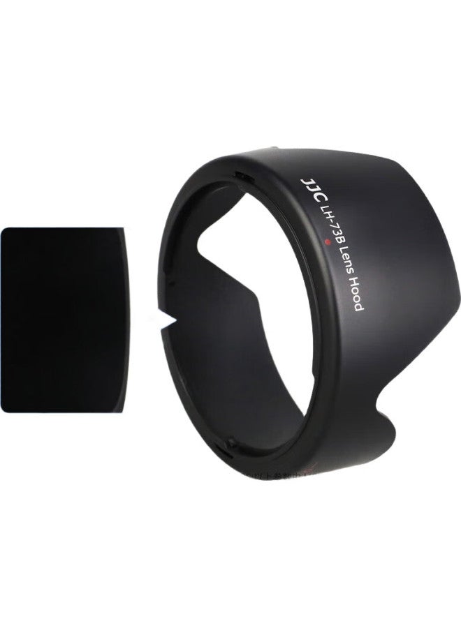 Jjc Lens Hood For Canon Ef-S 18-135 Stm, 67Mm, Compatible With 70D, 200D2Ii, 600D, 760D, 800D Dslr Cameras, Accessory Ew-73B - Image 1