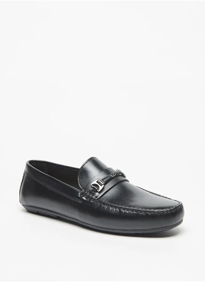 ال بي ال من شو اكسبرس LBL By Shoexpress Solid Slip On Moccasins