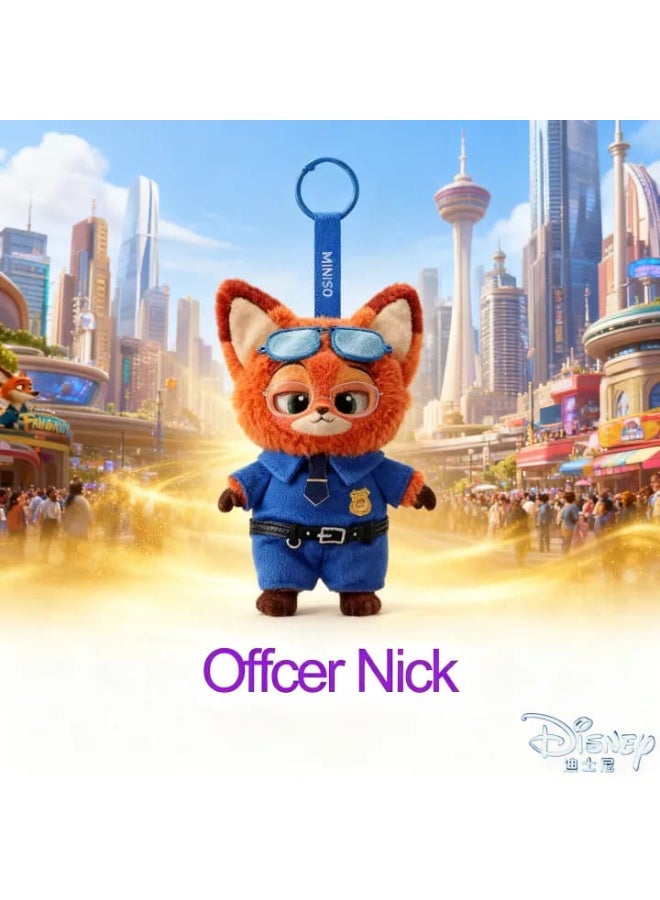 ميدالية Nick Wilde – ضابط الشرطة من فيلم Zootopia 🚓 دمية صغيرة لطيفة بتصميم شخصية Nick Wilde المحبوبة من فيلم Zootopia، وهو مرتدي زي الشرطة بشكل كيوت وجذّاب.ختيار رائع للهدايا ولمحبي Disney وZootopia  قطعة صغيرة بتضيف لمسة مرح وشخصية مميزة لأي شنطة أو مفاتيح - Image 1