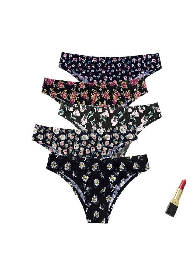 KUYING New Comfortable Skin friendly Breathable Underwear Set of 5 