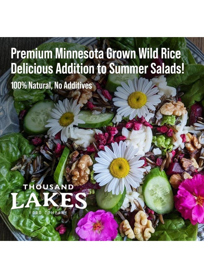 Thousand Lakes Minnesota Grown Wild Rice - 3 pounds (48 ounces) - Bulk Pouch | 100% Wild Rice | All Natural - Image 5