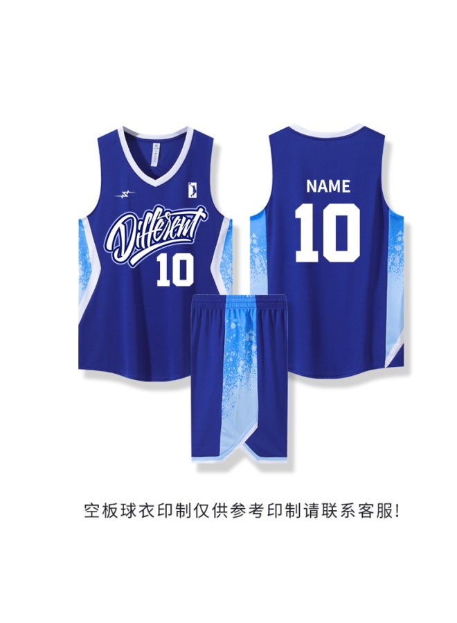 Arc Swing American Basketball Clothing Suit Men's Compeion Team Clothing Children's Vest College Students' Sports Training Clothing