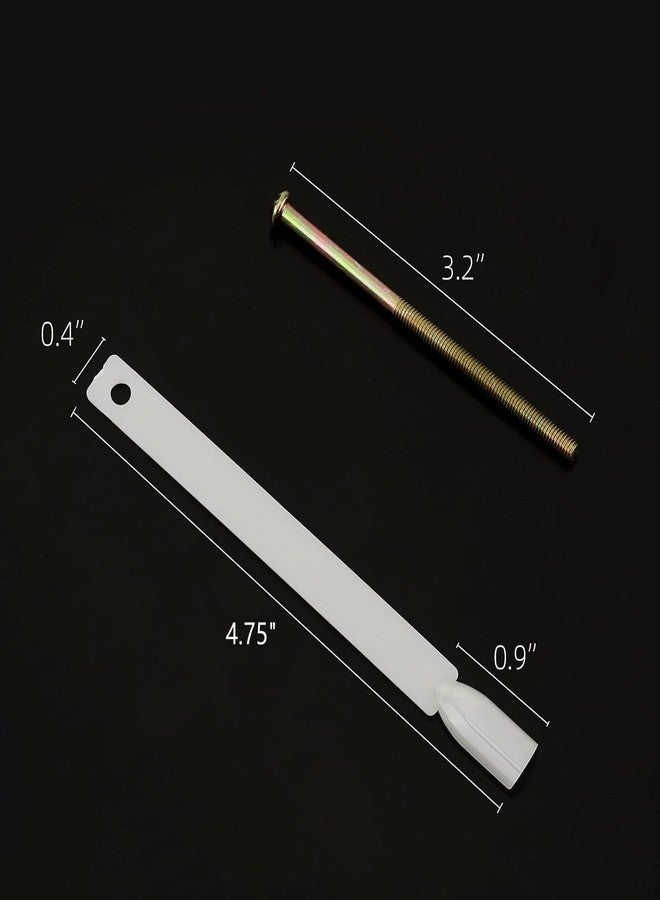 BTYMS 200 Pieces Nail Swatch Sticks Natural Nail Art Practice Tips Fan Shaped Polish Color Display Sticks Square Nail Swatches with Screw - Image 5