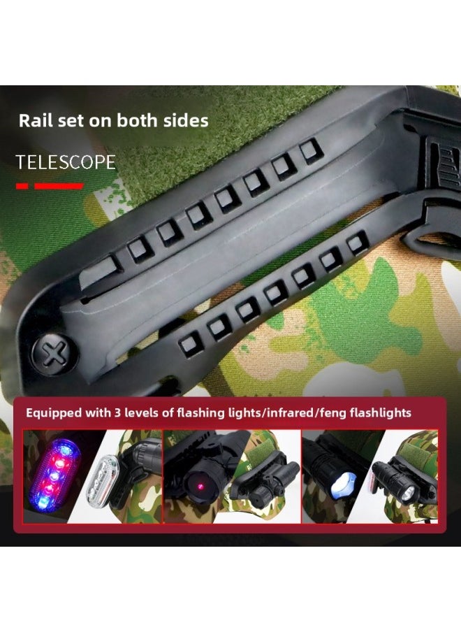 Children's Telescope Police Lights Infrared Direct COS Peripheral Toys Full Set Of Small Special Police Helmets Wholesale-Color:7 Accessories-double Barrel  - Image 3