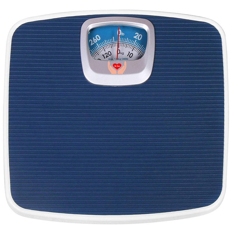 Dr. Care Mechanical Weighing Scale, Accurate and Reliable Weight Measurement upto 130 kg Maximum weight capacity Bloue Color Blue - Image 2