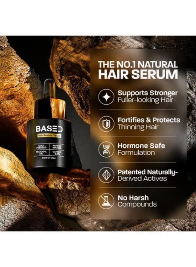 Based Hair Serum for Shiny, Smoother Hair (50ml) - Image 3