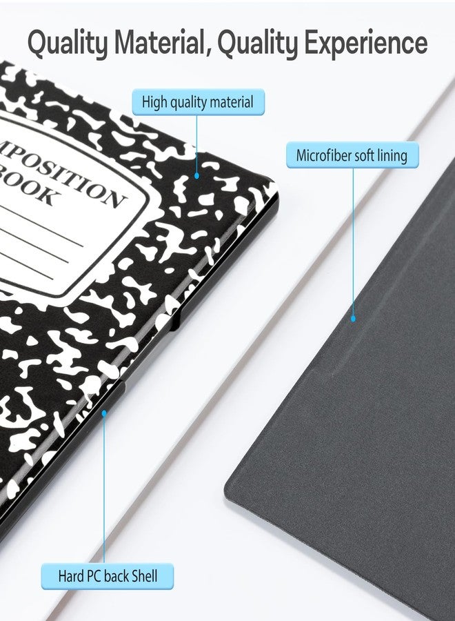 CoBak Case for Remarkable 2 Paper Tablet - Lightweight and Protective Book Folio Cover with Built-in Pen Holder - for 10.3" 2020 Released, Black Notebook - Image 5