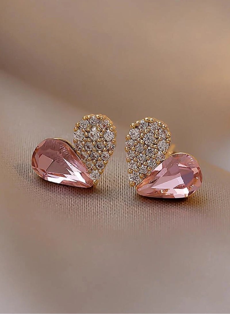 إيكوال حلق اذن نسائي صغير بتصميم أنيق مرصع بالزركون عالي الجودة - Image 2