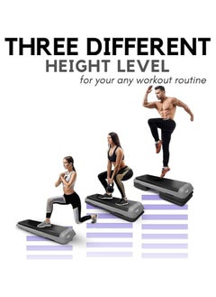 Yes4All Yes4All Adjustable Workout Aerobic Exercise Step Platform Health Club Size with 4 Adjustable Risers Included and Extra Risers Options  - Image 4
