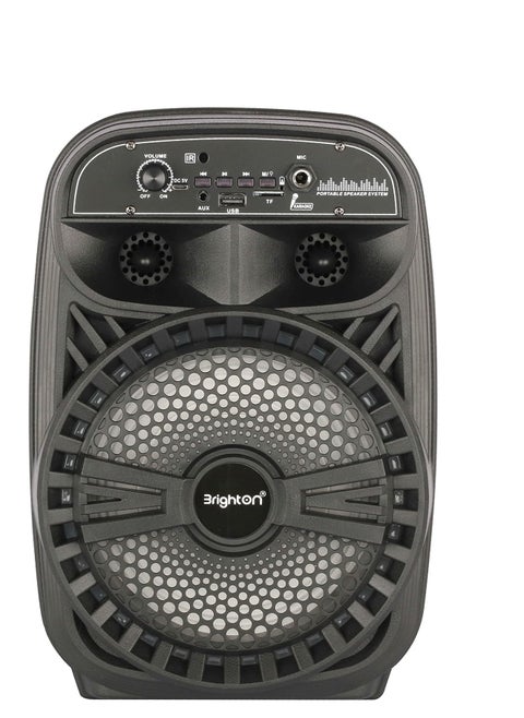 Bt Portable Speaker Usb Tf Slots Karaoke Built In Rechargeable Battery