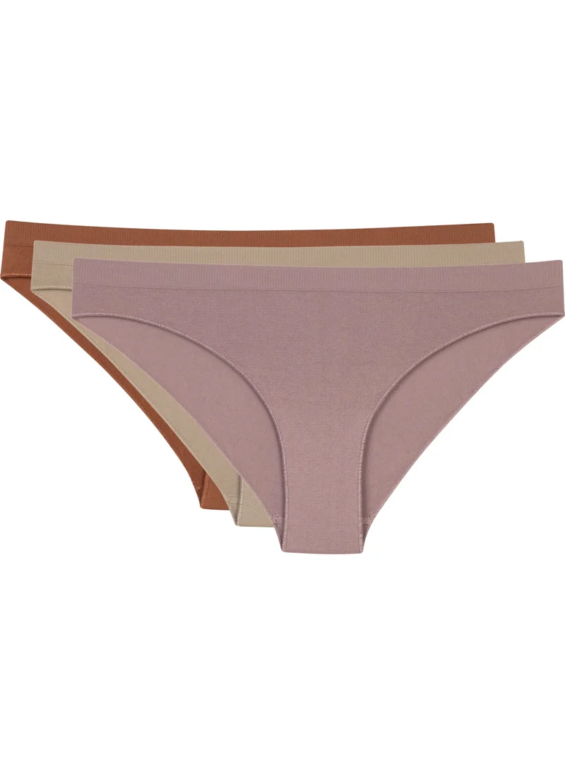 Los Ojos 3 Piece Seamless Classic Panties 3xclassic