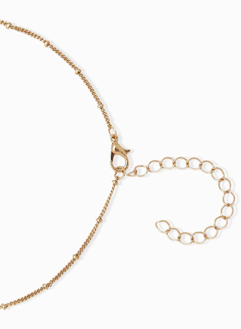 Ginger Hand Pendant Necklace