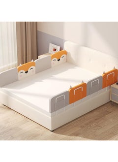 Beauenty Ultrathick Baby Bed Rail Guard for Toddlers, Kids Safety Bed Fence Baby's Bedrail, Easy to Get in or Out of Bed with Mattress Support, Free Combination and Adjustable Height, 50cm, 1 Piece  - Image 1