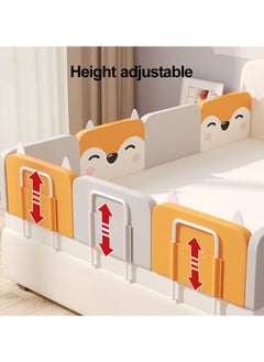 Beauenty Ultrathick Baby Bed Rail Guard for Toddlers, Kids Safety Bed Fence Baby's Bedrail, Easy to Get in or Out of Bed with Mattress Support, Free Combination and Adjustable Height, 50cm, 1 Piece  - Image 3