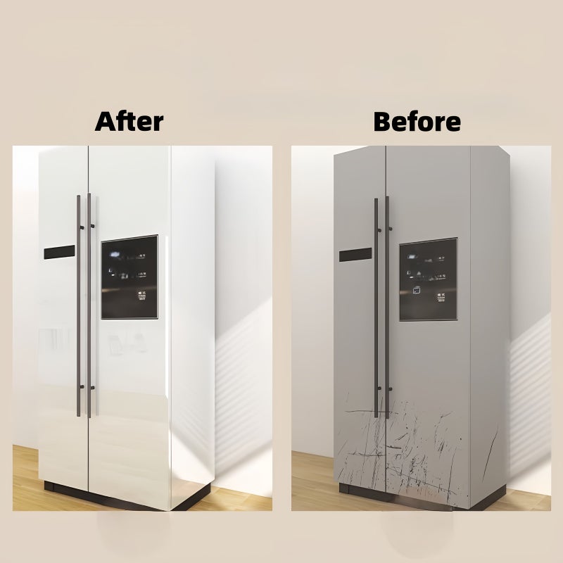 Brushed Silvery Refrigerator Freezer Air Conditioner Refurbishment Stickers Self Adhesive Vinyl Furniture Desktop Wall - Image 5
