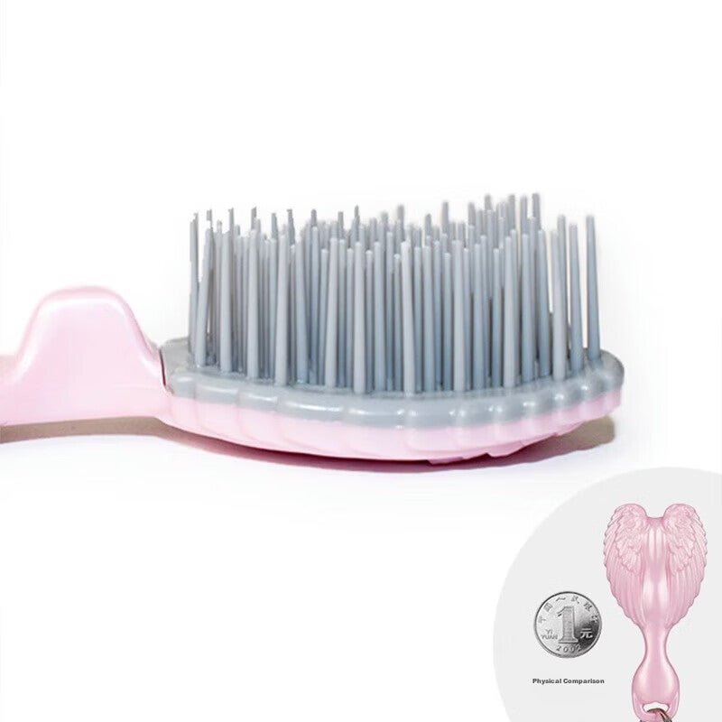 Tangle Angel British Angel Princess Mini Comb, Portable Hair Comb for Women, Holiday Gift for Girlfriend, Bangs Comb in Pink - Image 3