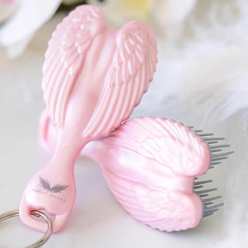 Tangle Angel British Angel Princess Mini Comb, Portable Hair Comb for Women, Holiday Gift for Girlfriend, Bangs Comb in Pink - Image 4