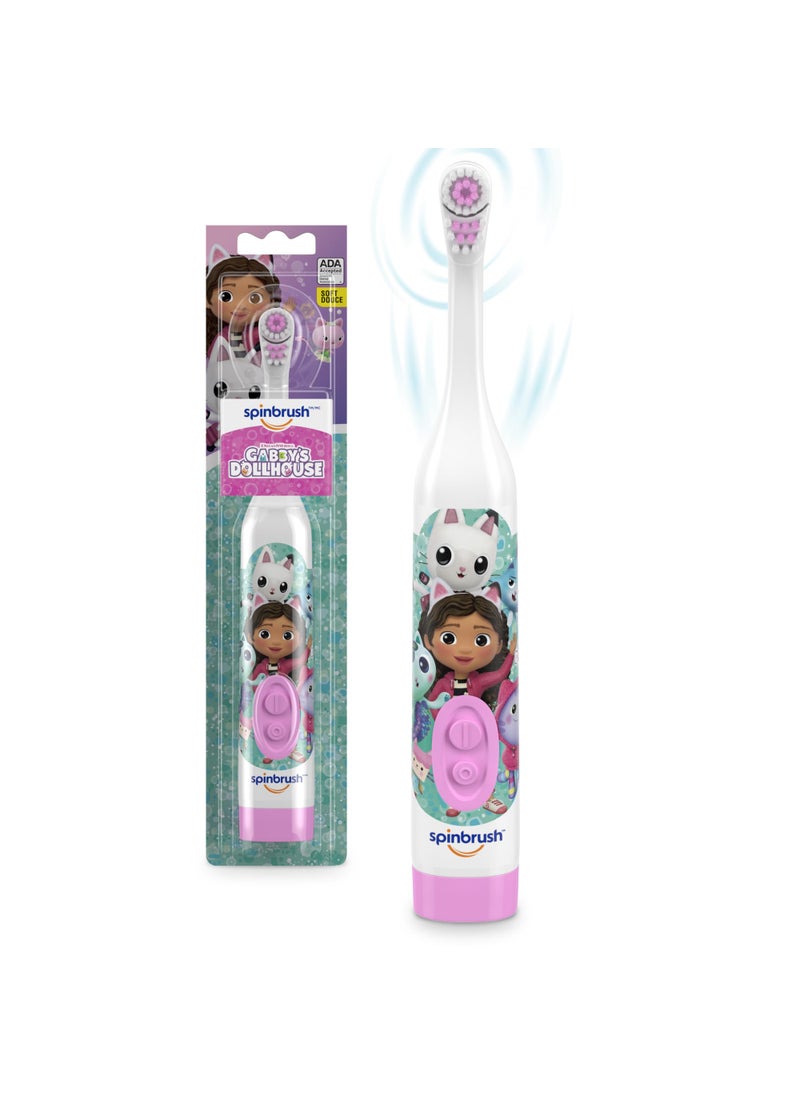 Spinbrush Gabbys Dollhouse Kids Electric Battery Toothbrush - pzsku/ZFB1DC01DDF9D6E1DF0C0Z/45/_/1741001437/7162a573-e0fa-4eb0-a607-d2ba6dc5df6e