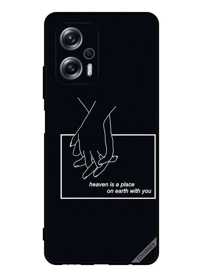 Covernex Protective Case Cover For Xiaomi Poco X4 GT Heaven Is A Place On Earth With You - Image 1