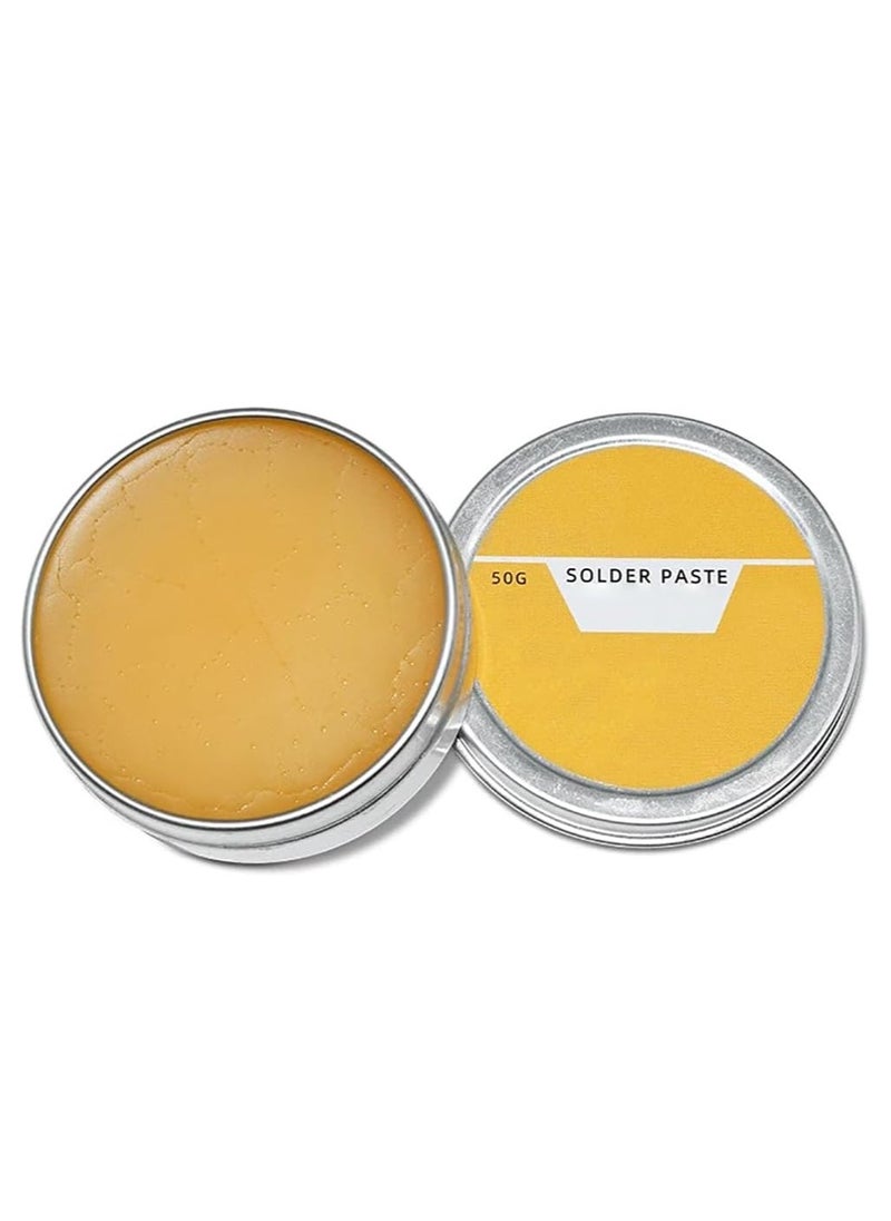 Rubik - Lead-Based BGA Rework Solder Paste 50g with Tin-Lead Alloy for Electronic Component Soldering, Mobile Phone Repair and Chip Planting - Image 1