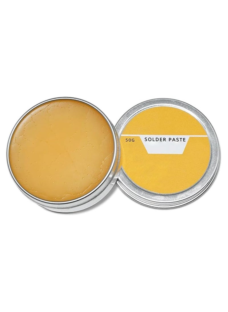 Rubik - Lead-Based BGA Rework Solder Paste 50g with Tin-Lead Alloy for Electronic Component Soldering, Mobile Phone Repair and Chip Planting - Image 1