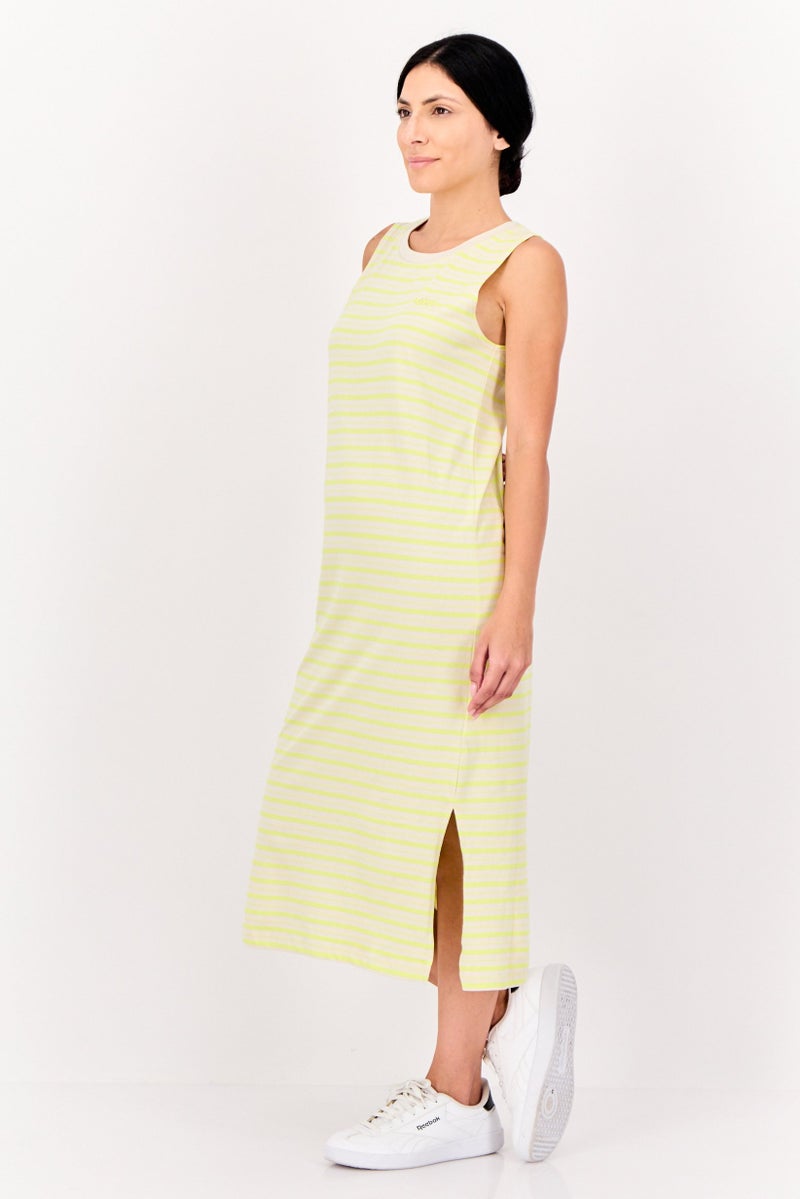 VANS Women Stripe Midi Dress, Multicolor - Image 3