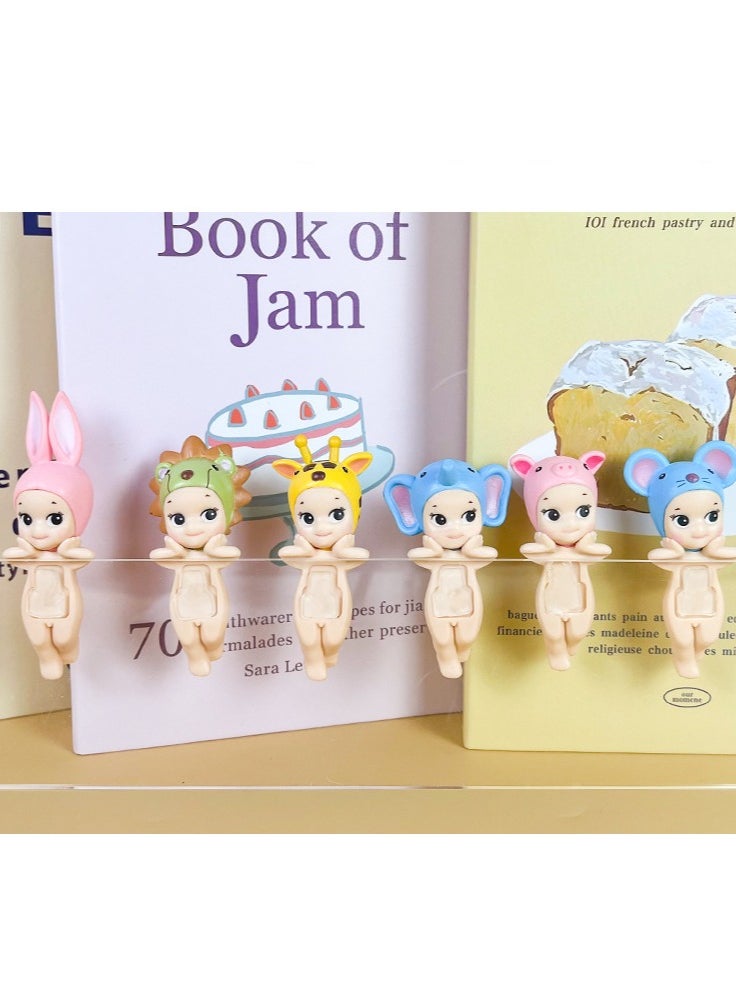 12pc Sonny Angel Blind Box 20th Anniversary Hippers Looking Back Anime Figures Ornaments Dolls, Animal style  - Image 2