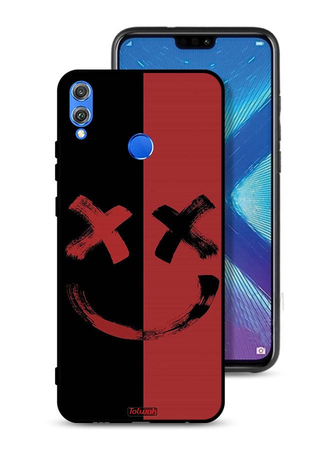 Tolwak Honor 8X Protective Case Cover Marshmallow Art Pattern - Image 1