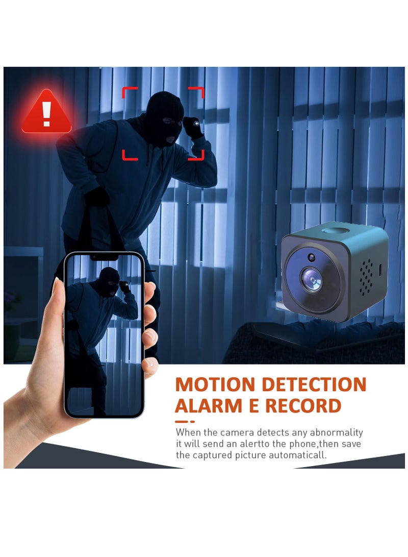 Excefore Hidden Spy Camera 1080P HD WiFi Wireless Mini Camera, Small Nanny Cam with Night Vision, Pet Dog Camera,Security Surveillance Camera - Image 2