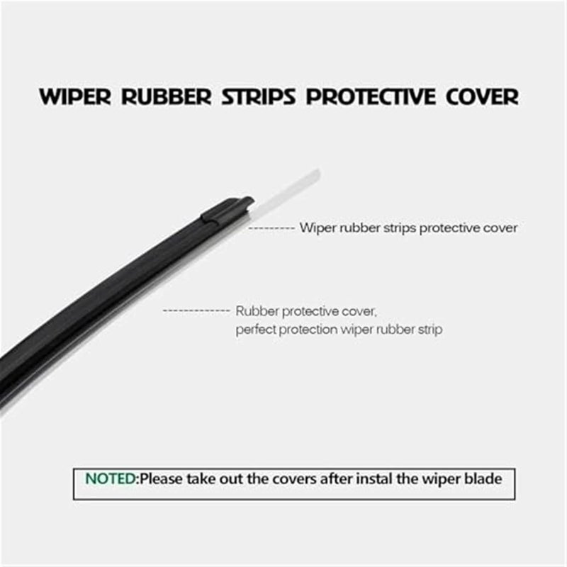 Wivplex Car Front Wiper Blades for Scion XA 2004-2006 - Image 2