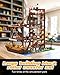 Sosuy RollerCoaster Building Set Electric Motorized Track Ship Amusement Park Toy for Boy Girl Teen Easter Birthday Gifts for Adult Kid Ages 6 7 8 9 City Construction Theme Collection 2174pcs - Image 4