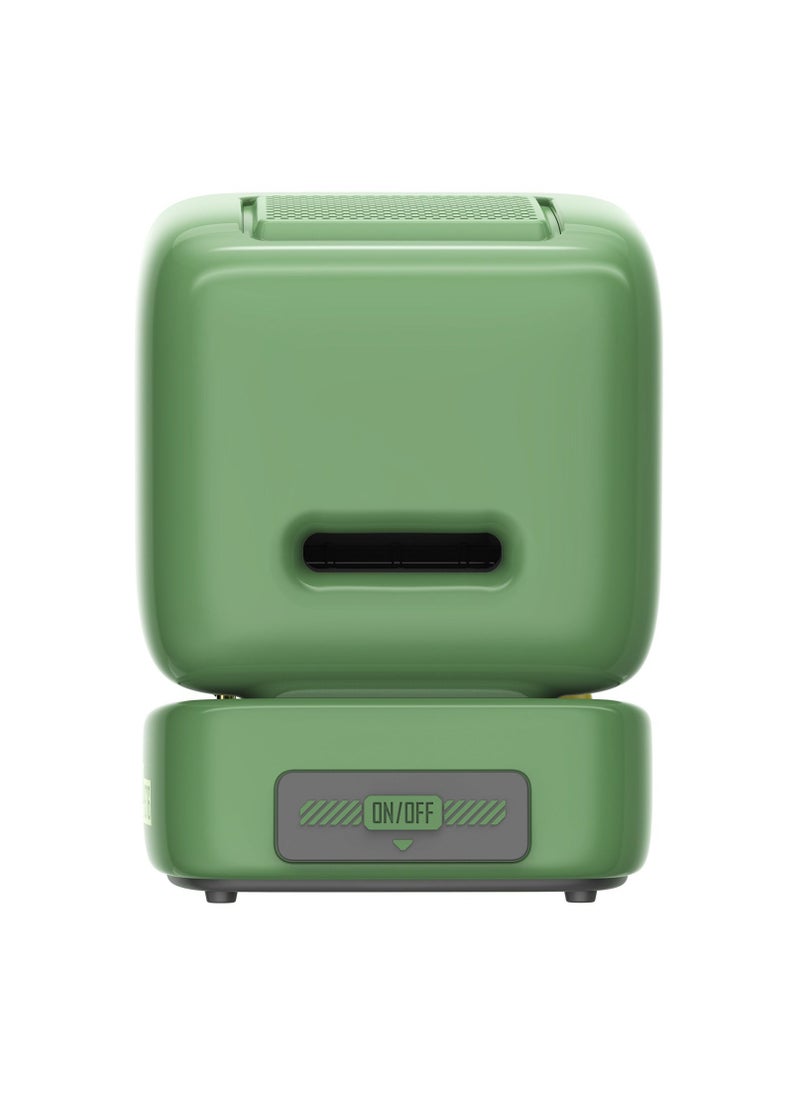Divoom Ditoo Pro Bluetooth Mini Speaker App controlled Front Screen Green  - Image 5