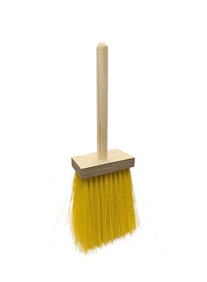 Bon Stucco Dash Brush - 6" x 3" Wood Block with Durable Plastic Bristles and 4¼" Trim for Uniform Texture Application - Image 3