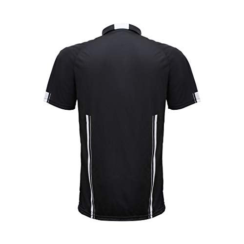 Total Soccer Factory New! 2018 Soccer Referee Jersey (2018 Black, Youth Large) - Image 2