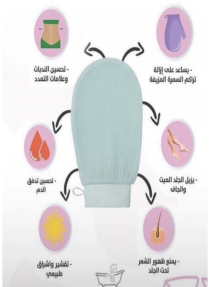 Generic Korean Loofah for Peeling Skin and Body Cleaning  - Image 3