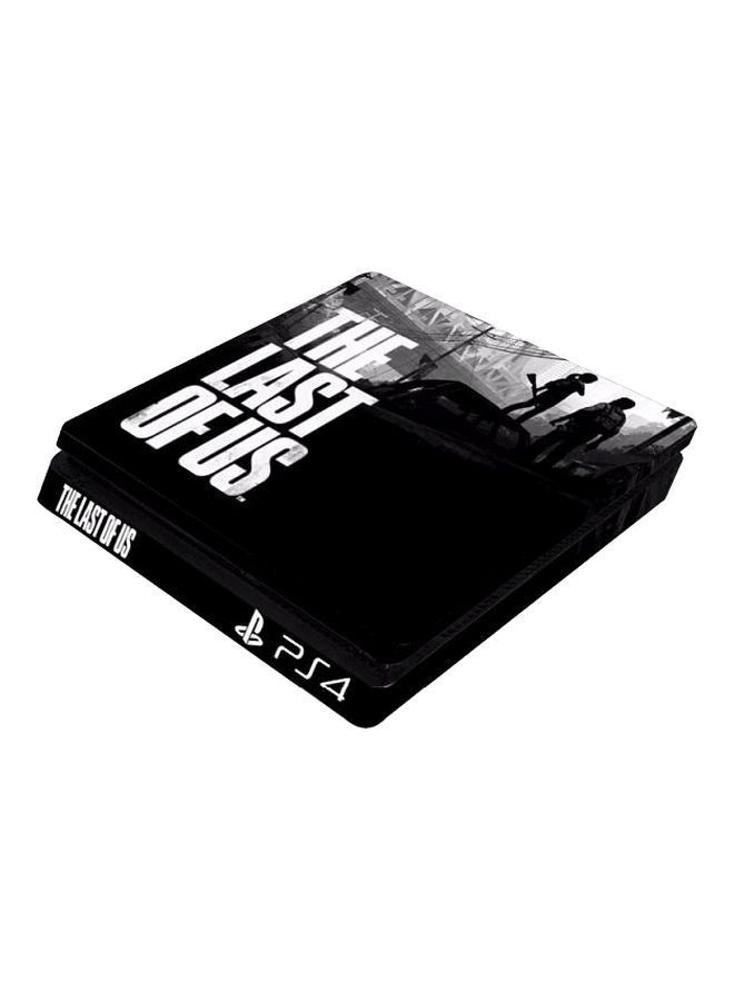 NIBEMINENT 4-Piece The Last Of Us Printed Console And Controller Sticker Set For PlayStation 4 Slim - Image 2
