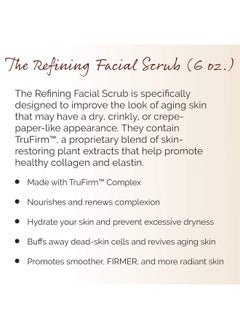 Crepe Erase Repe Erase Refining Facial Scrub With Trufirm Complex For Dry Crinkly Skin Promotes Healthy Collagen And Elastin 6Oz  - Image 3
