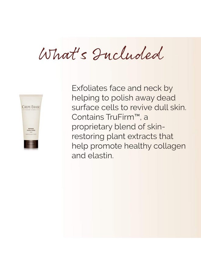 Crepe Erase Repe Erase Refining Facial Scrub With Trufirm Complex For Dry Crinkly Skin Promotes Healthy Collagen And Elastin 6Oz  - Image 5