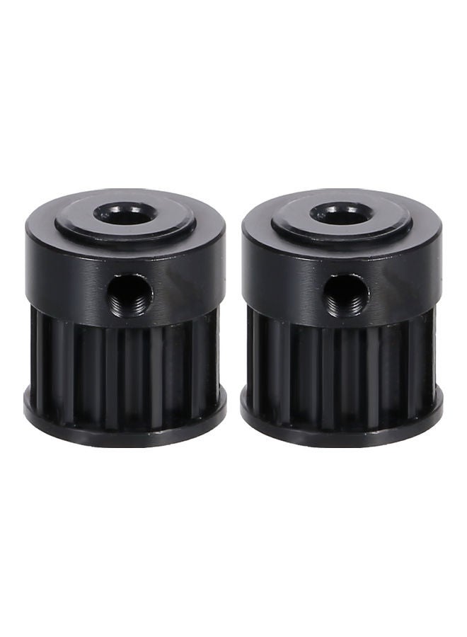 NIBEMINENT 2-Piece Belt Drive Transmission Gear For 540 550 Motor 1:10 RC Car  - Image 1